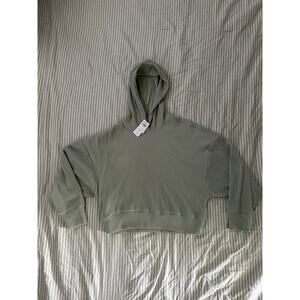 Abercrombie & Fitch Lounge Collection – Mint Green Ribbed Sweatshirt